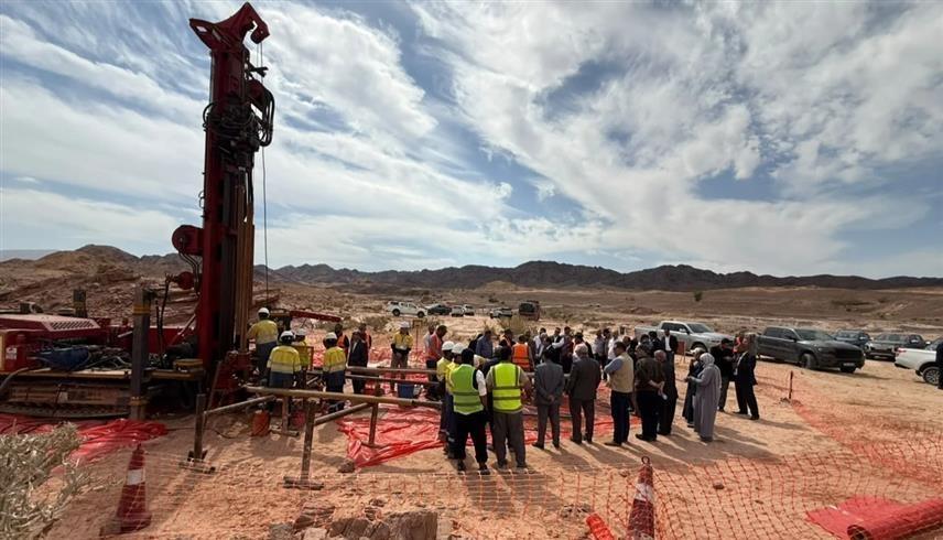 موقع لاستكشاف النحاس في أبوخشبية بالأردن (وزارة الطاقة الأردنية)