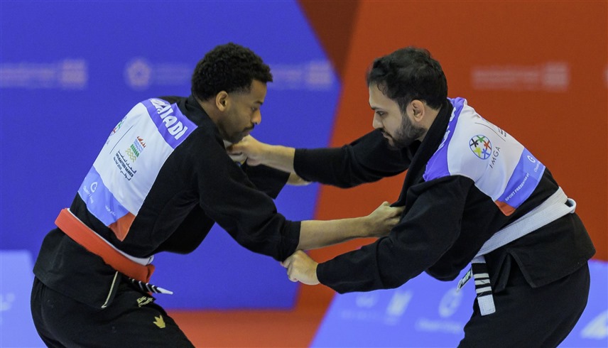 من منافسات الجوجيتسو في ألعاب الماسترز أبوظبي 2026 (وام)
