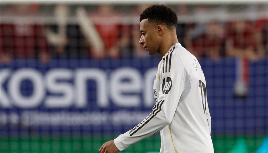 نجم ريال مدريد مبابي (رويترز)
