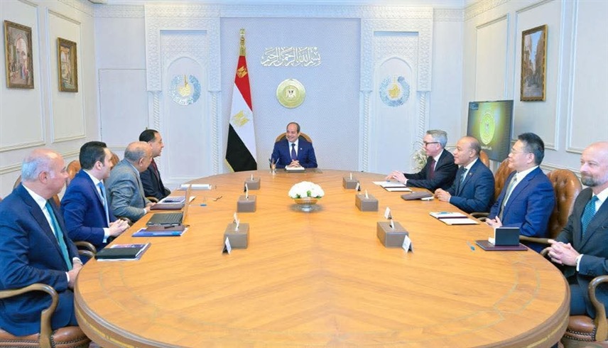 خلال اللقاء (الرئاسة المصرية)
