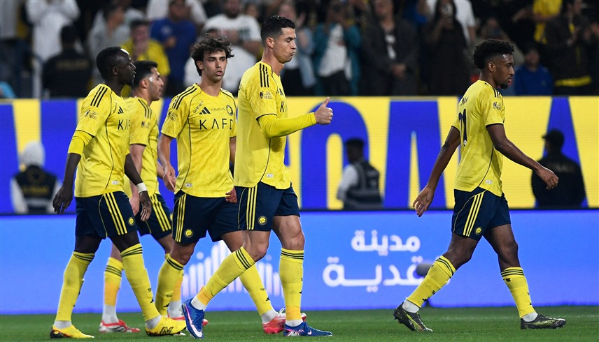 فريق النصر السعودي (رويترز)