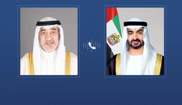 رئيس الدولة يطمئن هاتفياً على صحة نائب رئيس وزراء الكويت
