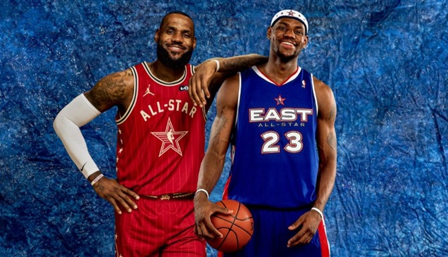 ليبرون جيمس يكتب التاريخ بـ22 مباراة "All Star"