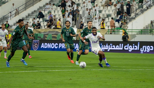فوز العين وبني ياس في دوري أدنوك للمحترفين