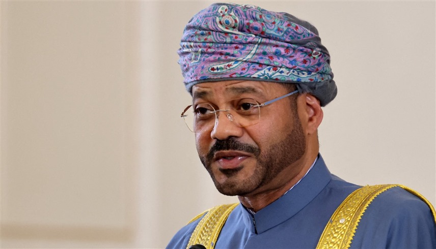 وزير الخارجية العماني بدر البوسعيدي (أ ف ب)