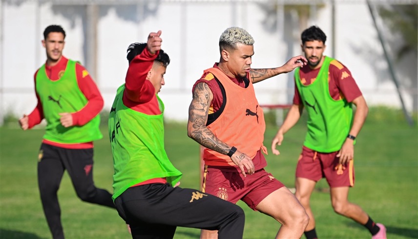من تدريبات الترجي (فيسبوك النادي)