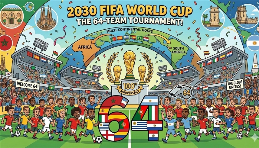 الدولة المستضيفة لكأس العالم 2030 (إكس)