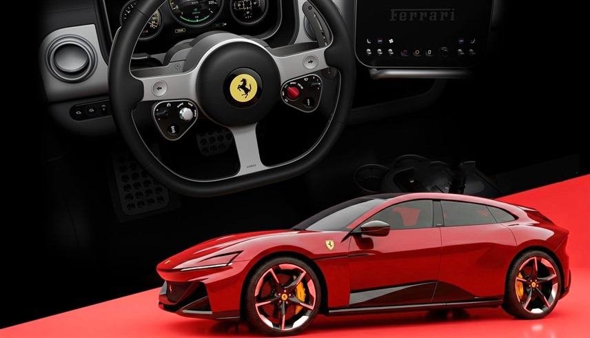 سيارة فيراري الكهربائية الأولى "Ferrari Luce"
