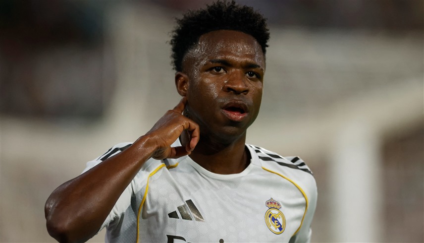 مهاجم ريال مدريد فينيسيوس جونيور (رويترز)