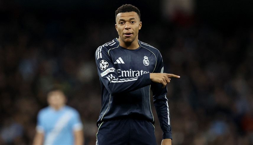 نجم ريال مدريد مبابي (رويترز)