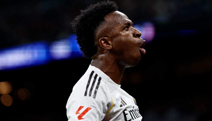 نجم ريال مدريد فينيسيوس جونيور (رويترز)
