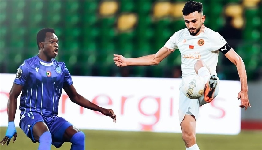 من لقاء حمزة الموساوي أمام الهلال السوداني (إكس)