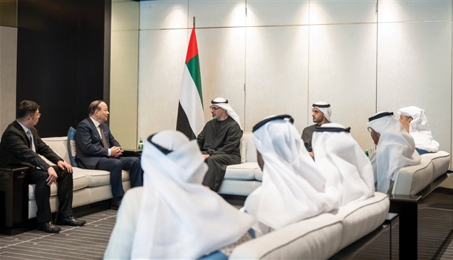 خالد بن محمد بن زايد يبحث مع كبرى الشركات الصينية توسيع التعاون الاقتصادي