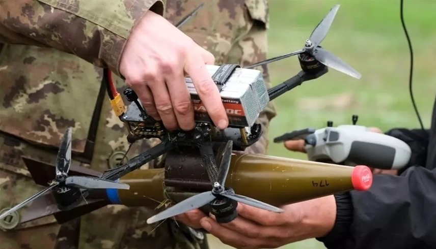 طائرة FPV الأوكرانية (أرشيف)