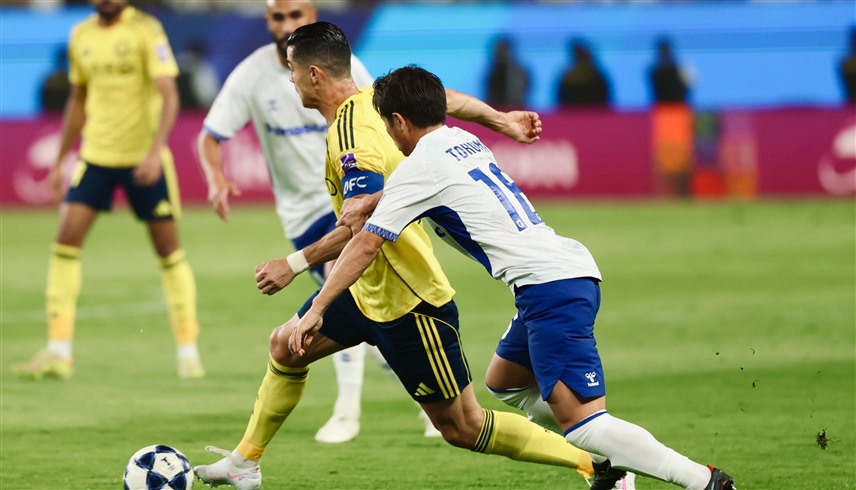 من لقاء النصر وغامبا أوساكا (رويترز)