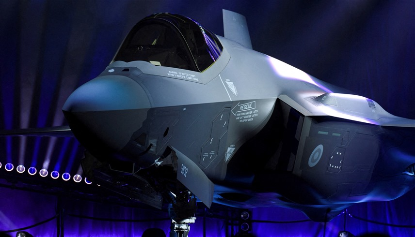 المقاتلة الأمريكية من طراز F-35 (رويترز)