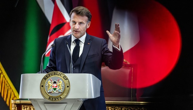 ماكرون: الانتشار العسكري في مضيق هرمز ليس مطروحاً