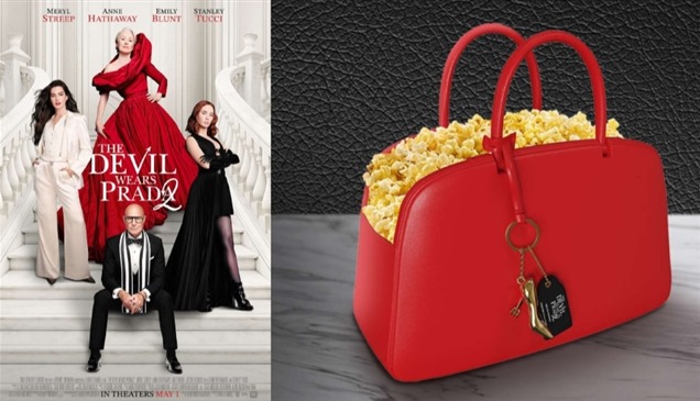 تجربة سينمائية بطابع فاخر.. 450 حقيبة فشار "برادا 2" ضمن مسابقة فوكس سينما
