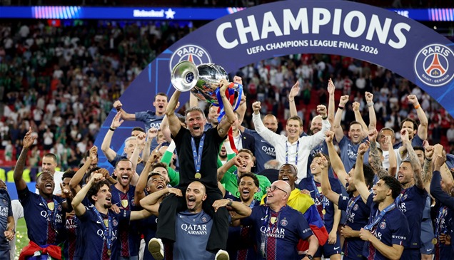 سان جيرمان يقهر آرسنال ويحافظ على لقب دوري أبطال أوروبا 
