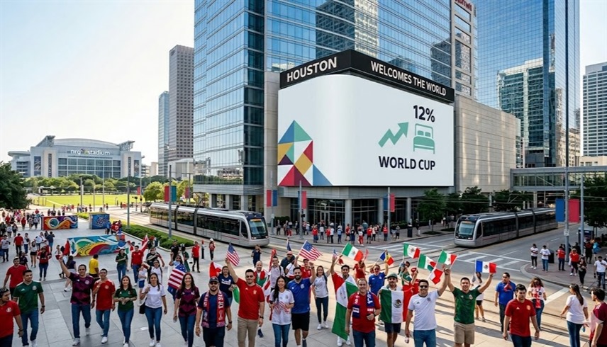 هيوستن تقود نمو حجوزات الفنادق في مونديال 2026 (مولدة من الذكاء الاصطناعي)
