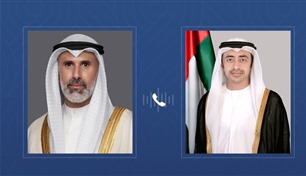 عبدالله بن زايد ووزير خارجية الكويت يدينان الاعتداءات الإرهابية الإيرانية