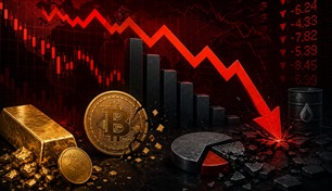 أسبوع الاضطراب المالي.. ذعر المستثمرين يرفع مؤشر الخوف ويهبط بناسداك والذهب والبيتكوين