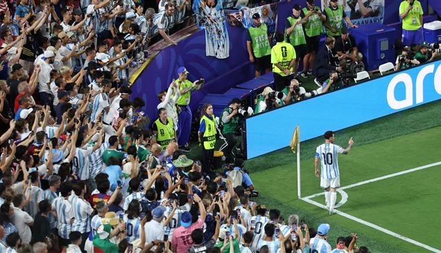 ميسي يقود قفزة قياسية في عوائد كأس العالم التجارية بولاية تكساس
