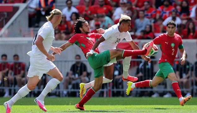 المغرب يتعادل مع النرويج قبيل مواجهة البرازيل في كأس العالم