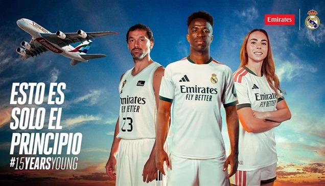 ريال مدريد و"طيران الإمارات" يجددان شراكتهما التاريخية لخمسة مواسم إضافية حتى 2031