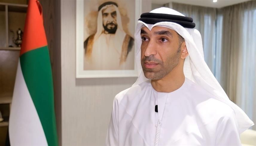  الدكتور ثاني بن أحمد الزيودي، وزير التجارة الخارجية الإماراتي (وام)