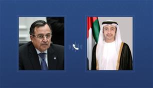 عبدالله بن زايد ونبيل فهمي يبحثان التطورات الإقليمية