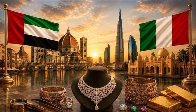 1.3 مليار يورو.. الإمارات "شريك ذهبي" لصناعة المجوهرات الإيطالية