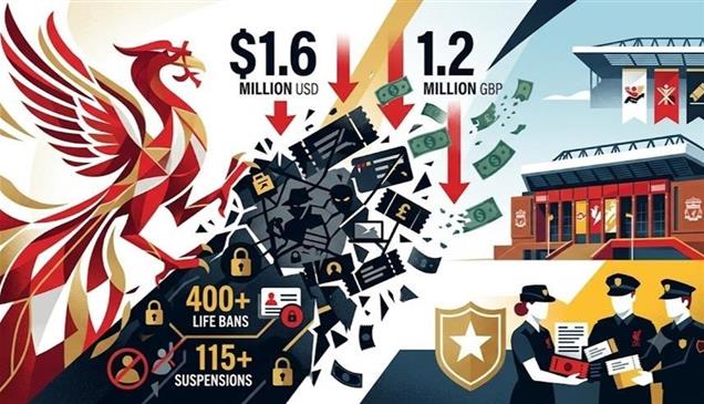 ليفربول يُكبد تجار "السوق السوداء" خسائر بـ1.6 مليون دولار