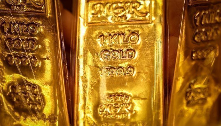 سبائك ذهبية (أ ف ب)