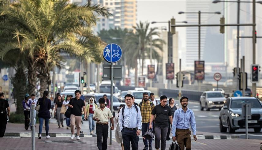 الفرص والأمان في دولة الإمارات (أ ف ب)