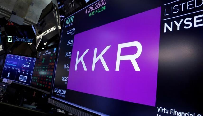 شعار شركة  KKR المالكة لـ "يو إس آي" (رويترز)