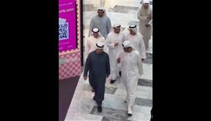 تفاعل واسع مع جولة محمد بن زايد في "غاليريا مول" بأبوظبي