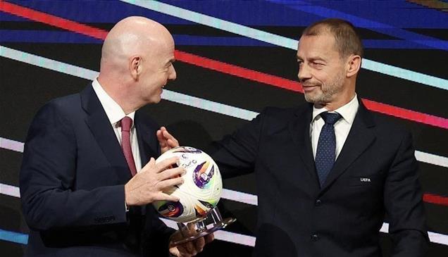 "يويفا" يرحب بقرار "فيفا" بإلغاء بيع حصة في بطولاته