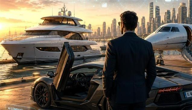 "أثرياء الـ Ai" يعيدون تشكيل سوق الطائرات واليخوت والسيارات الفاخرة