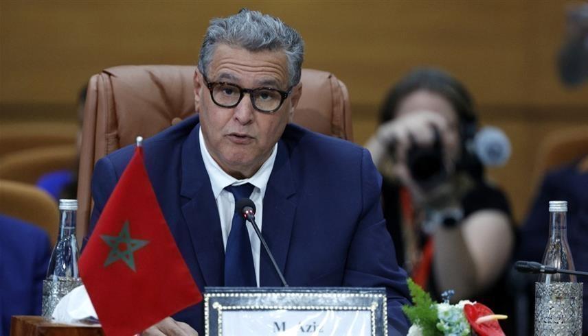 رئيس الحكومة في المغرب عزيز أخنوش (أ ف ب)