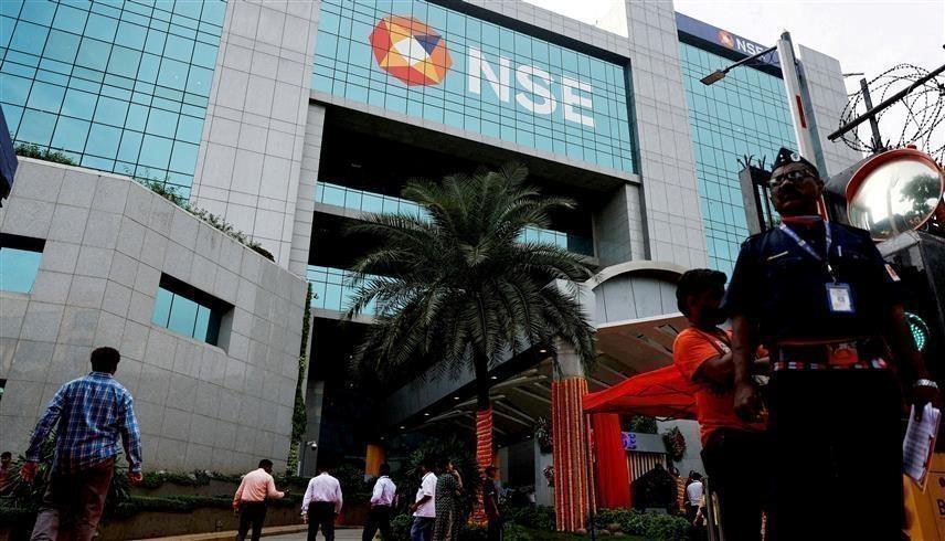 بورصة الهند الوطنية "NSE" في مدينة مومباي (رويترز)