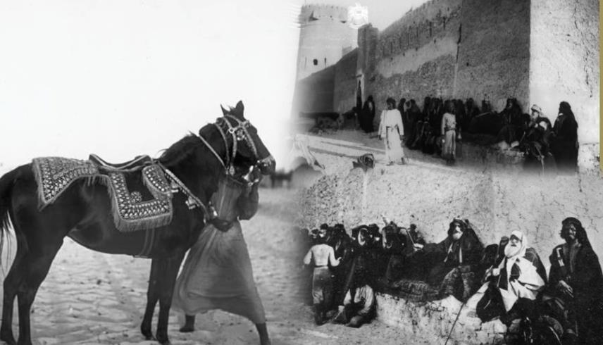 لقطات إماراتية بعدسة هيرمان بورخارت