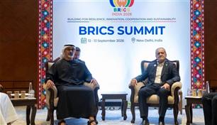 ولي عهد أبوظبي يلتقي الرئيس الإيراني على هامش قمة "بريكس" في نيودلهي