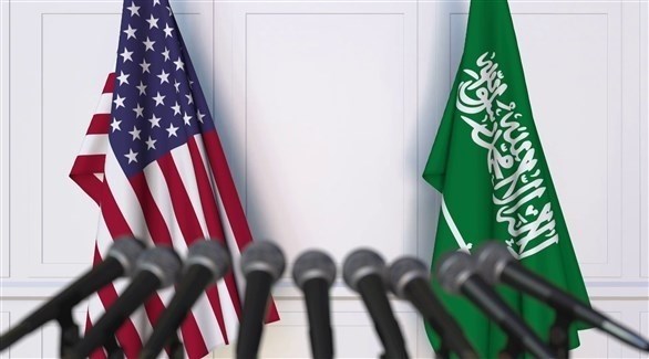 العلم السعودي والعلم الأمريكي (أرشيف)