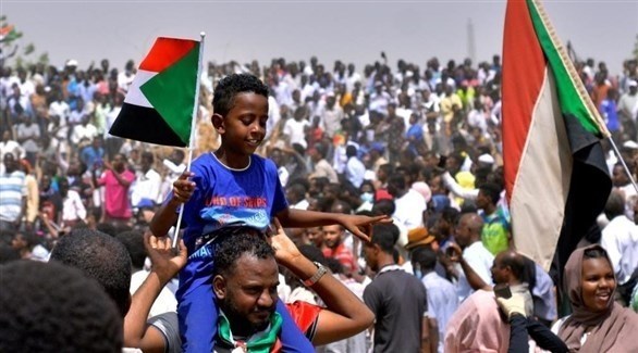 متظاهرون في العاصمة السودانية الخرطوم (أرشيف)