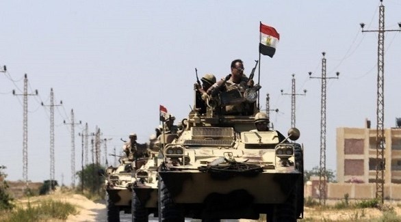 مدرعات للجيش المصري في سيناء (أرشيف)