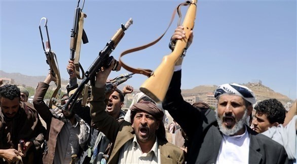 مسلحون في ميليشيا الحوثي الموالية لإيران (أرشيف)