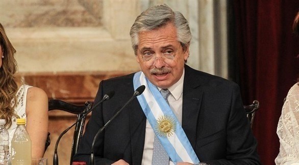الرئيس الأرجنتيني الجديد ألبرتو فرنانديز (أرشيف)