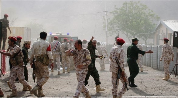 الهجوم على معسكر تابع للجيش اليمني  (أرشيفية)