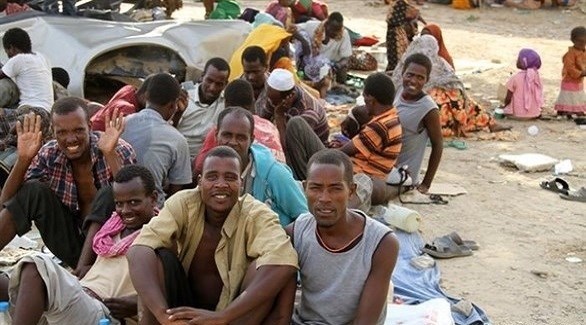 مهاجرون أفارقة في اليمن (أرشيف)
